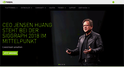 Desktop Screenshot of nvidia.de