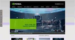 Desktop Screenshot of la.nvidia.com