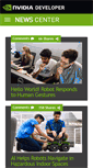 Mobile Screenshot of news.developer.nvidia.com